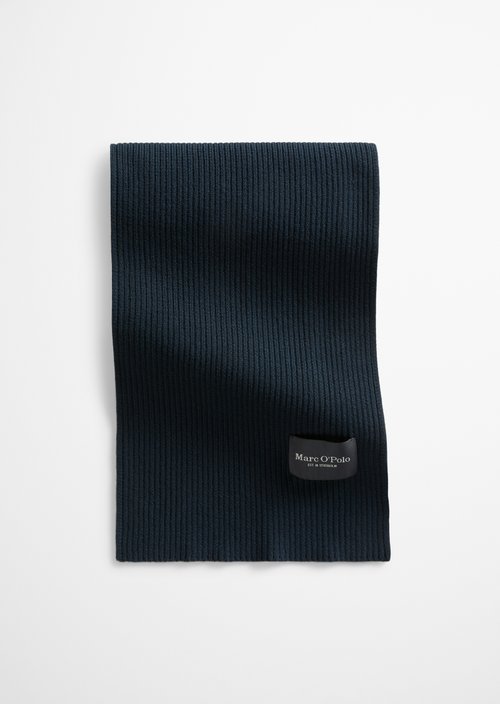 Strickschal — Dark Navy