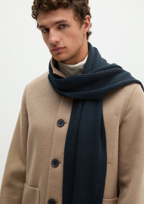Strickschal — Dark Navy
