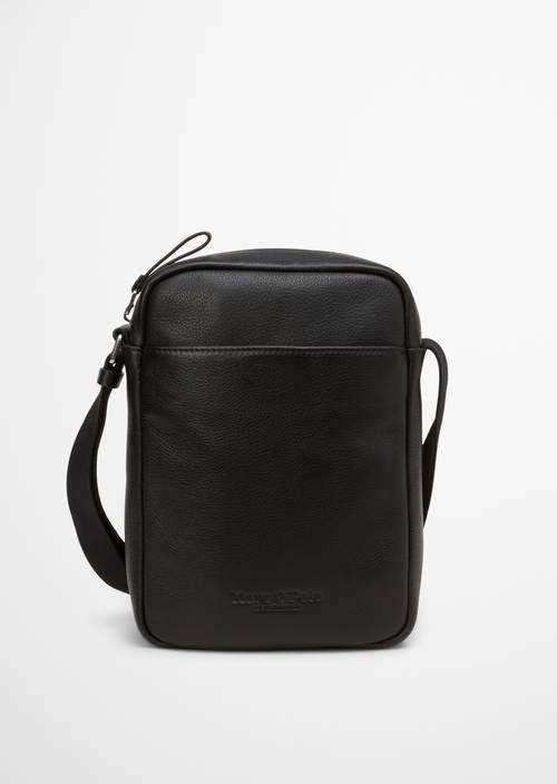 Schoudertas medium Black in vooraanzicht