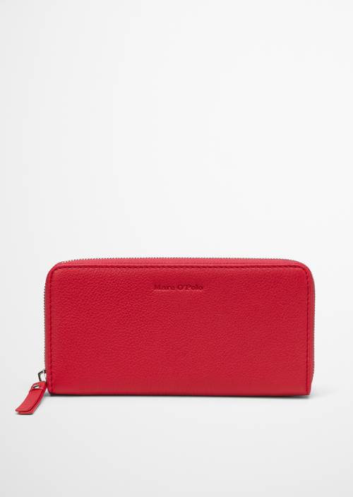 Purse Shiny Red in front view