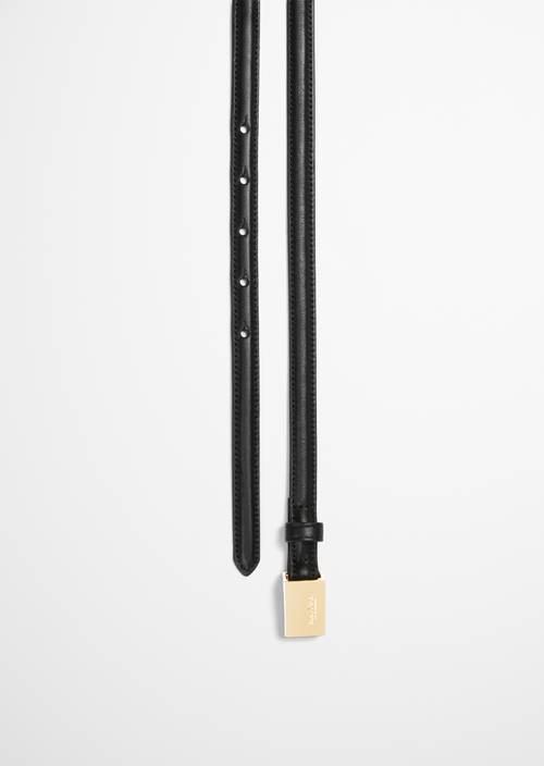 Belt Black in detail view