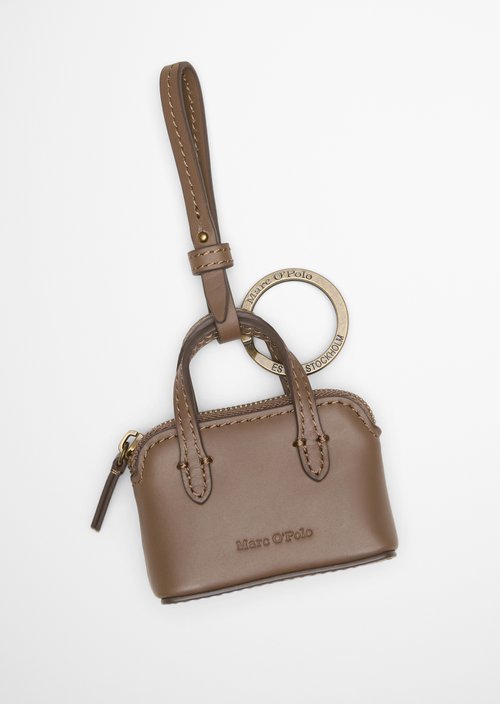Marc O'Polo Sleutelhanger, Dames, bruin, , 100% Leer