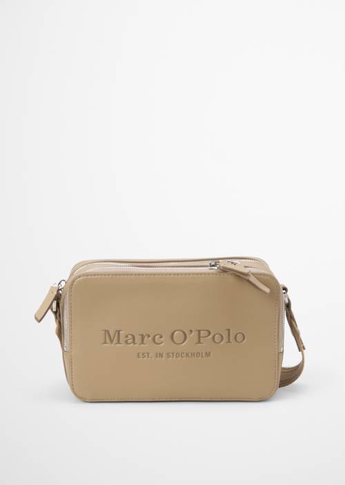 Shoulder bag small Soft Mocca in front view