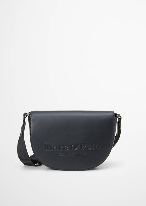 Shoulder bag small Deep Night Blue in front view