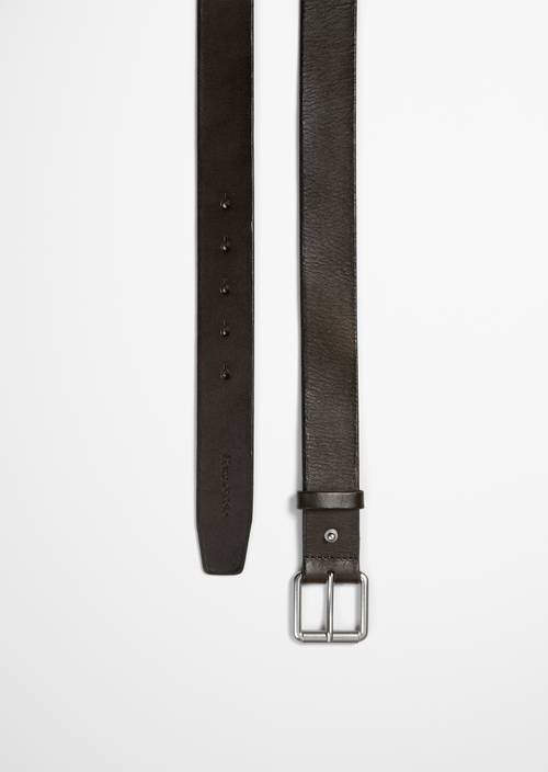 Belt Chocolate Brown in detail view