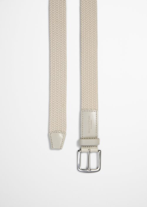 Braided belt — Light Oat