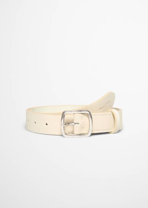 Gürtel Raw Cream in Frontalansicht