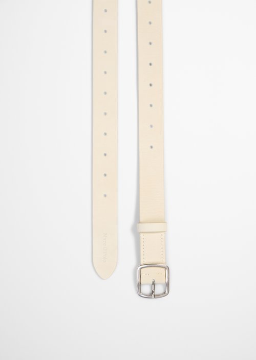 Belt — Raw Cream