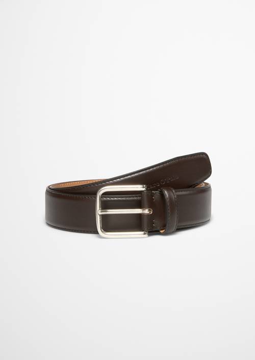 Belt Chocolate Brown in front view