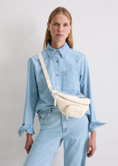 Fanny pack — Raw Cream