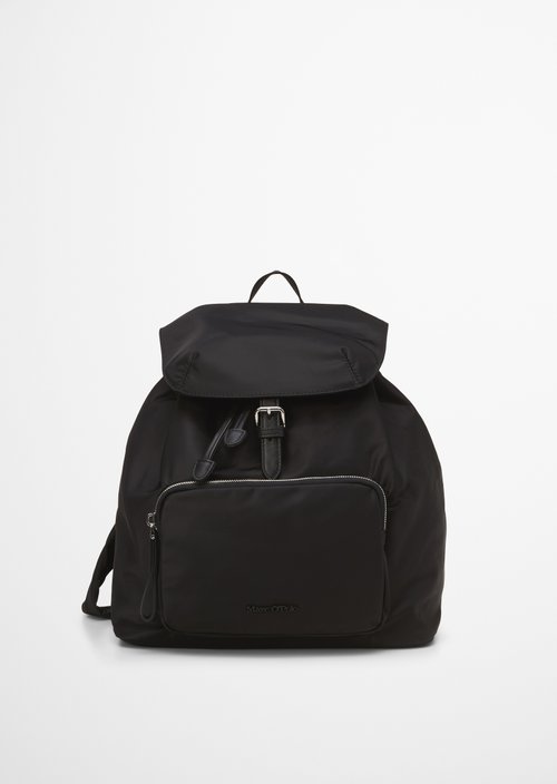 Marc O'Polo Rugzak medium, Dames, zwart, , 100% Polyamide