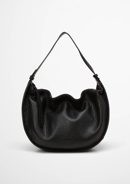 Bolso hobo mediano Black en vista frontal