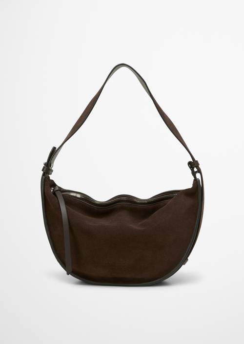 Shoulder bag medium Shaded Brown in front view