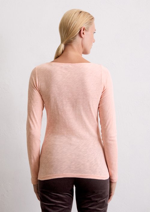 U-boat longsleeve regular — Pastel Rose