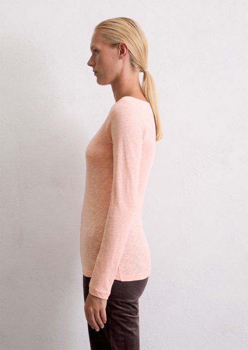 U-boat longsleeve regular — Pastel Rose