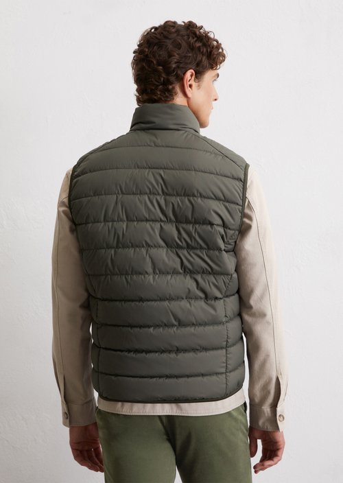 Regular quilted vest — Copley Brown