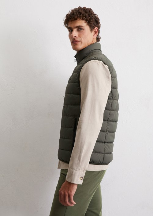 Regular quilted vest — Copley Brown