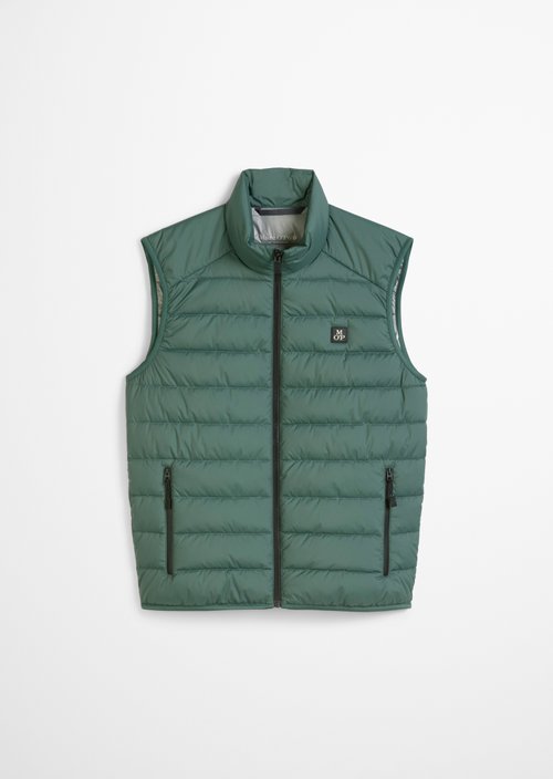 Regular quilted vest — Dark Forest