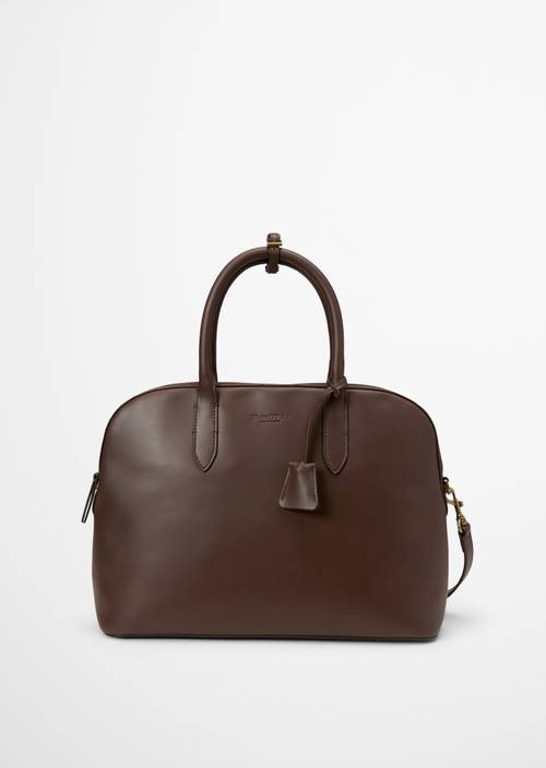 Shopper medium Brown in Frontalansicht