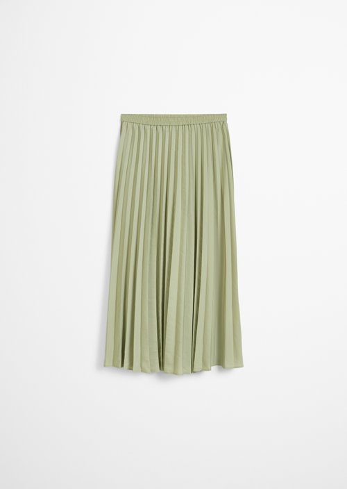 Pleated skirt — Smooth Sage