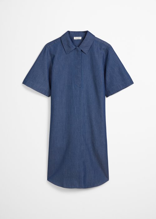 Relaxed denim dress — Medium Blue