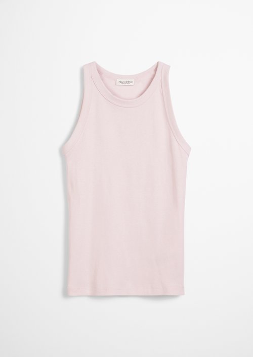 Sleeveless top, regular fit — Pale Lilac