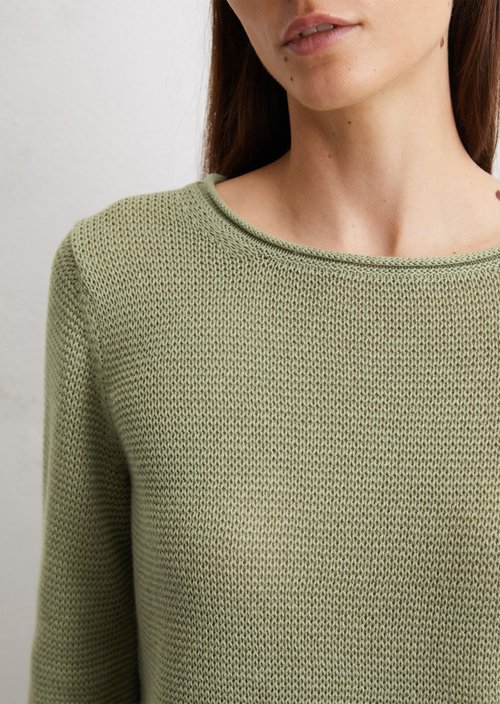 DfC Sweater regular — Smooth Sage