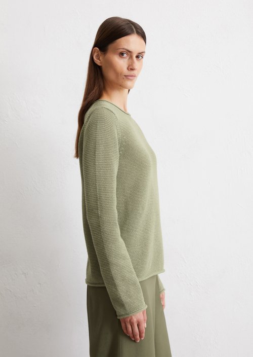 DfC Sweater regular — Smooth Sage