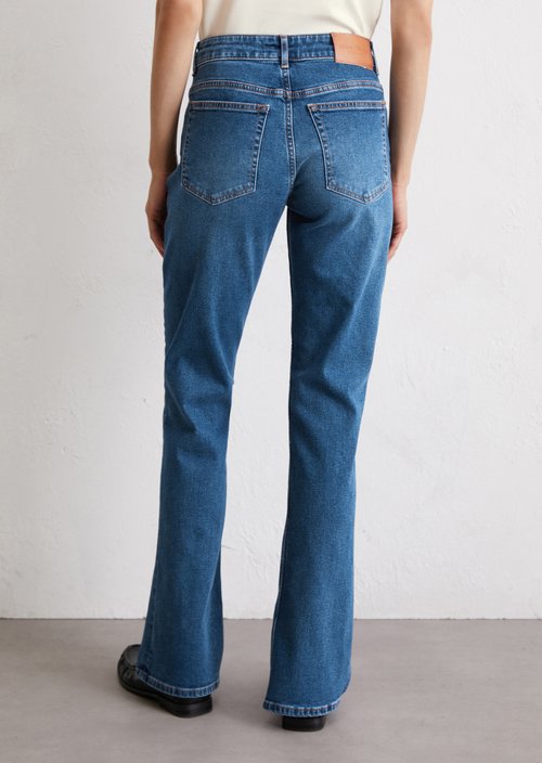 Jeans model Kiruna flared — Dark Blue