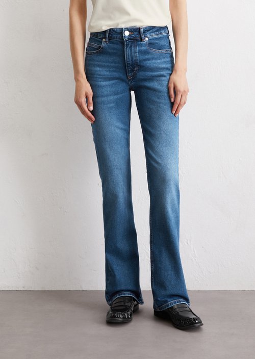 Jeans model Kiruna flared — Dark Blue