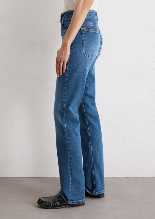 Jeans model Kiruna flared — Dark Blue