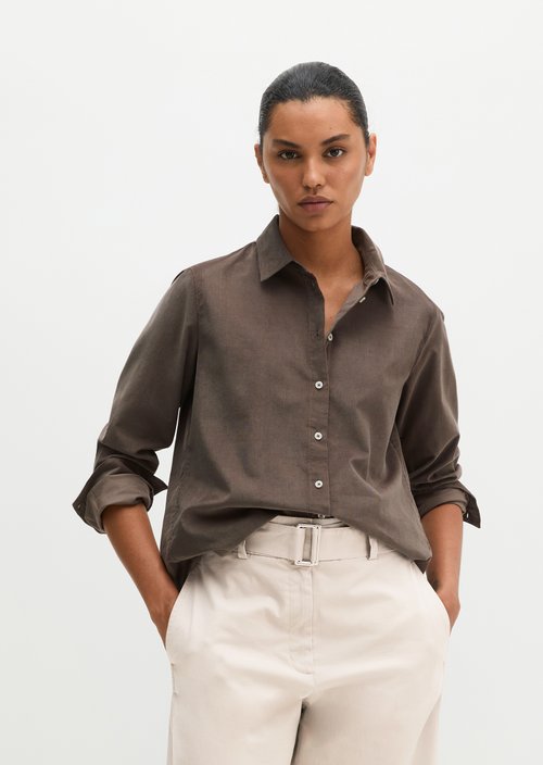 Regular blouse — Stone Taupe