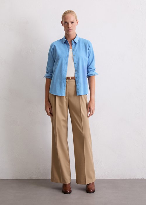 Regular blouse — Cloudless Blue