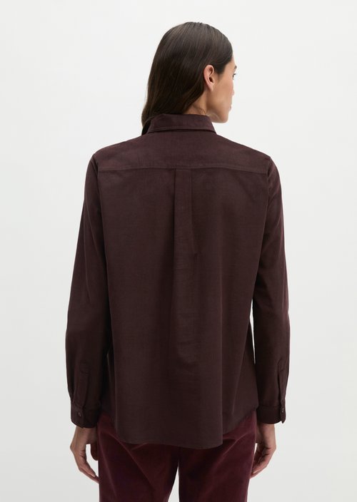 Regular blouse — Black Cherry