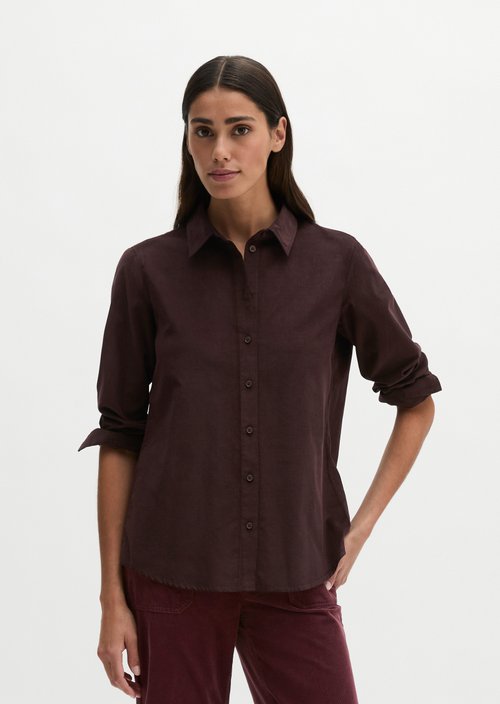 Regular blouse — Black Cherry