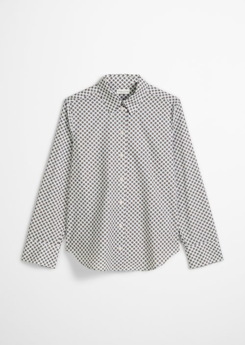 A-shape blouse — Light Blue
