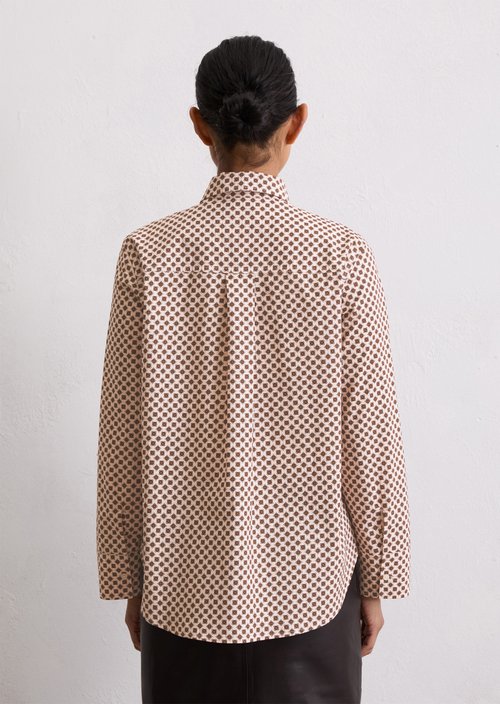 A-shape blouse — Light Pink