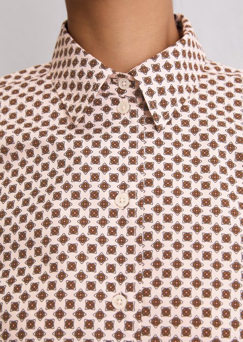 A-shape blouse — Light Pink