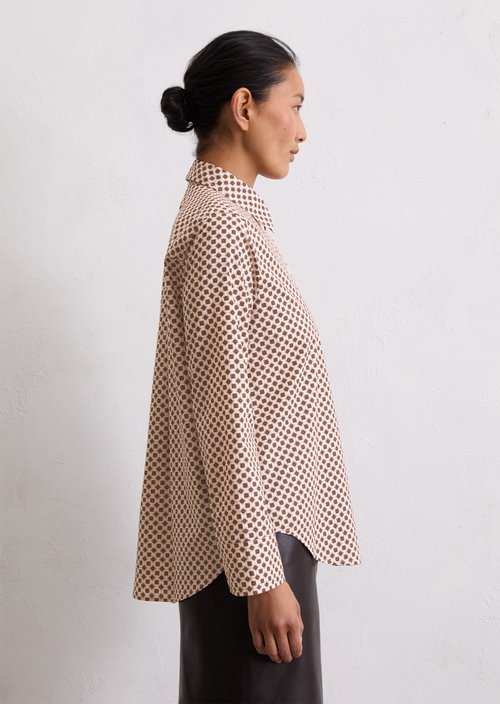 A-shape blouse — Light Pink