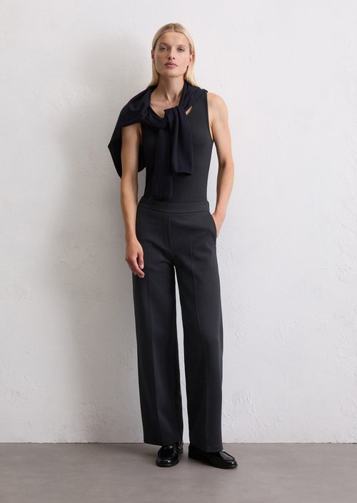 Jersey pants regular — Deep Night Blue