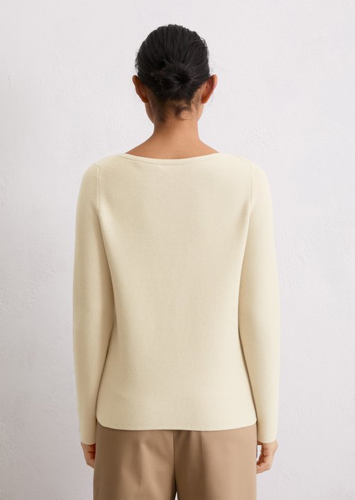 Sweater slim — Light Oat