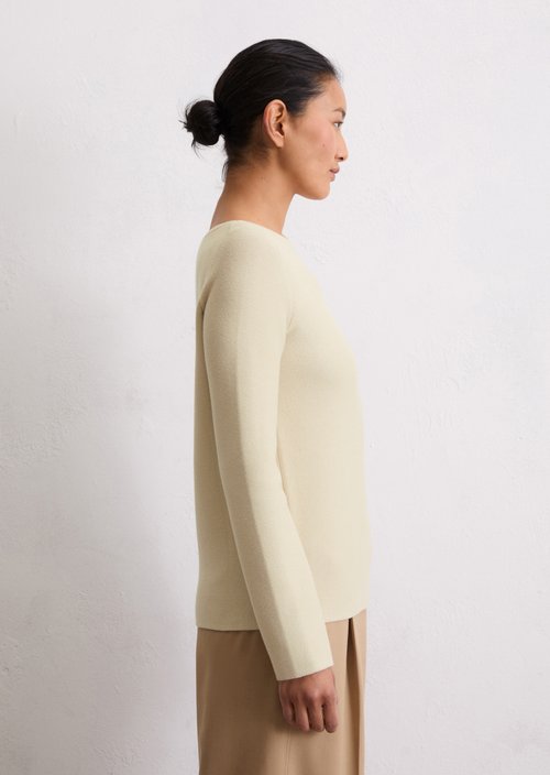 Sweater slim — Light Oat