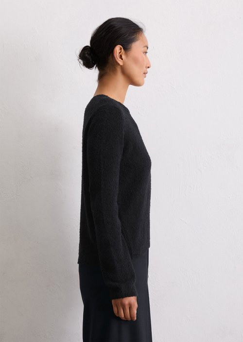Knitted sweater regular — Deep Night Blue