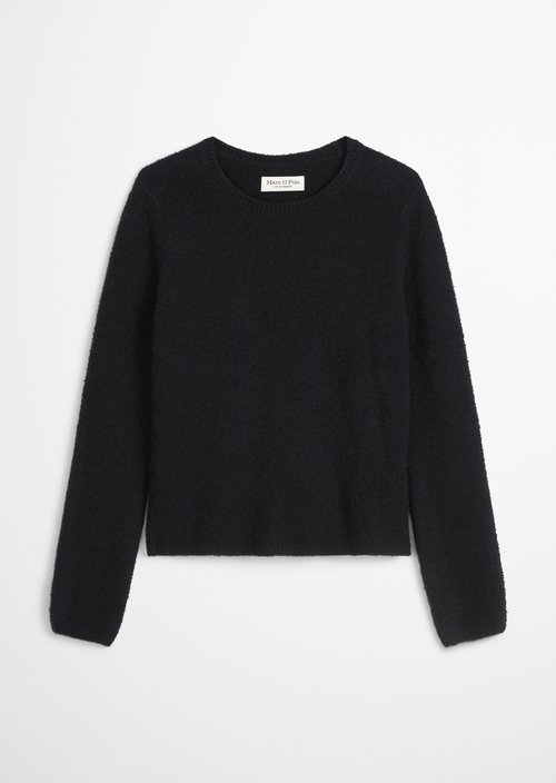 Knitted sweater regular — Deep Night Blue