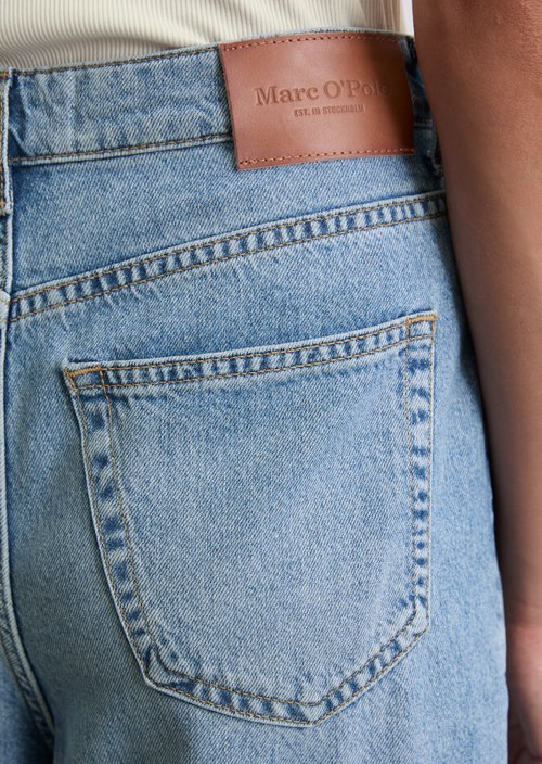 Jeans model Tolva wide long — Light Blue
