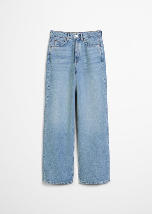 Jeans model Tolva wide long — Light Blue
