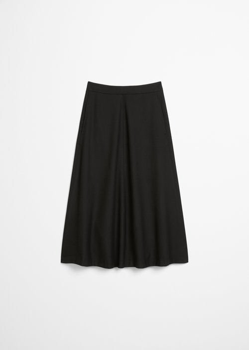 Flared skirt — Black