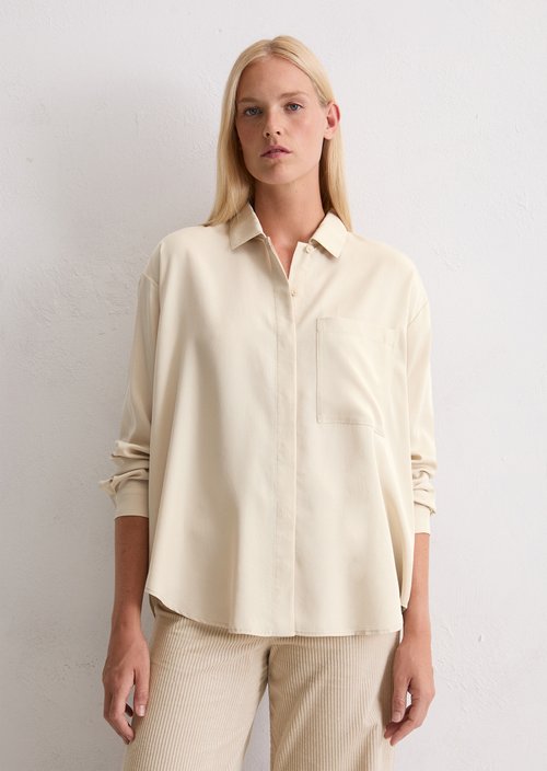 Regular blouse — Light Oat