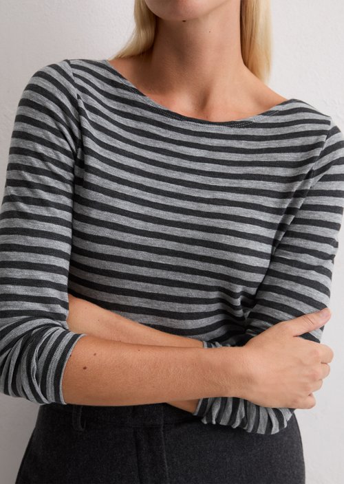 Longsleeve regular — Medium Grey