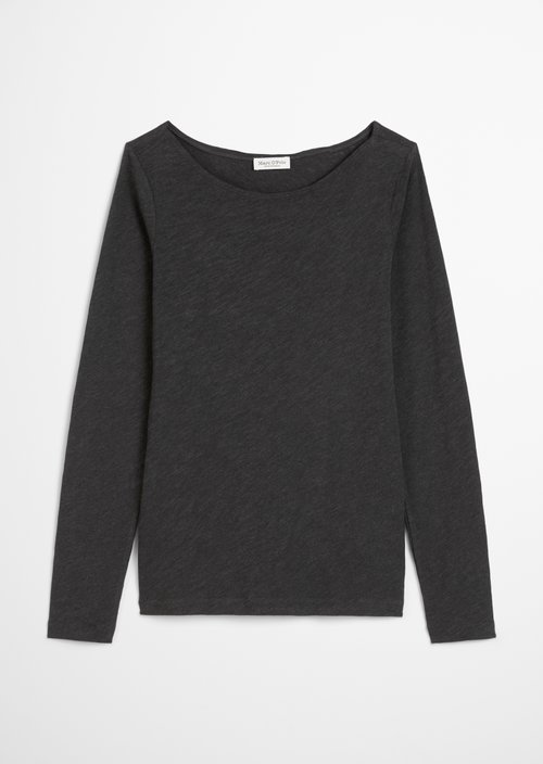 Longsleeve regular — Dark Grey Melange